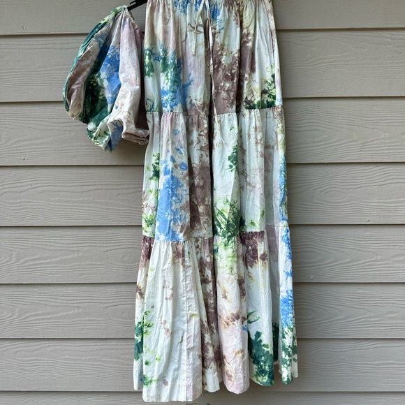 SWF Suit One Shoulder Puff Sleeve Crop Top and maxi skirt - Picture 14 of 15